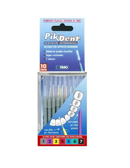 Pikdent stuzzicolino 1gri 10pz