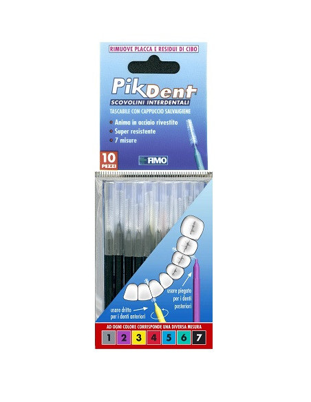 Pikdent stuzzicolino 7 ne 10pz