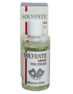 Due scudi solvente oleoso per unghie 50ml