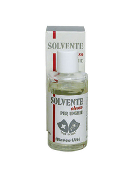 Due scudi solvente oleoso per unghie 50ml