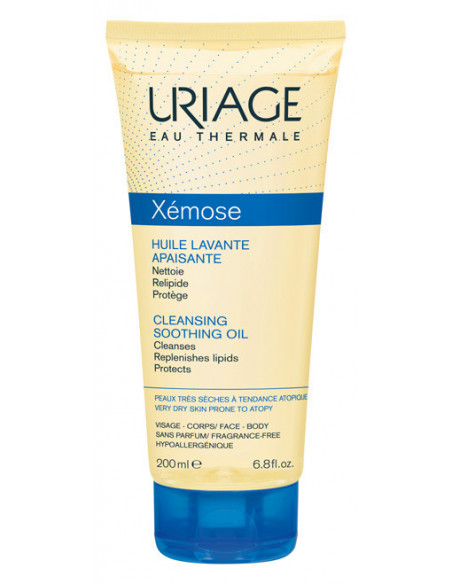 Uriage xemose olio detergente lenitivo 200ml