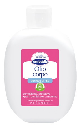 Image of Euphidra AmidoMio olio corpo detergente per rimuovere crosta lattea 200ml cod085