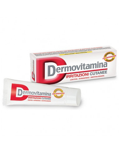 Dermovitamina irritazione cutanee crema idratante e lenitiva contro arrossamenti 30ml