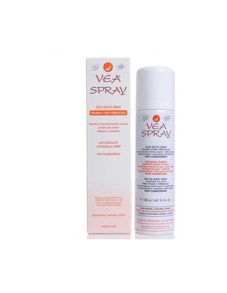 Vea spray olio secco emolliente ecologico con vitamina e 50ml