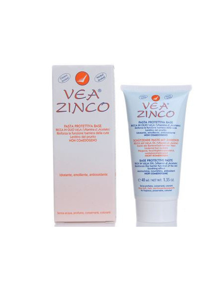 Vea zinco pasta protettiva con vitamina e per la cute 40ml