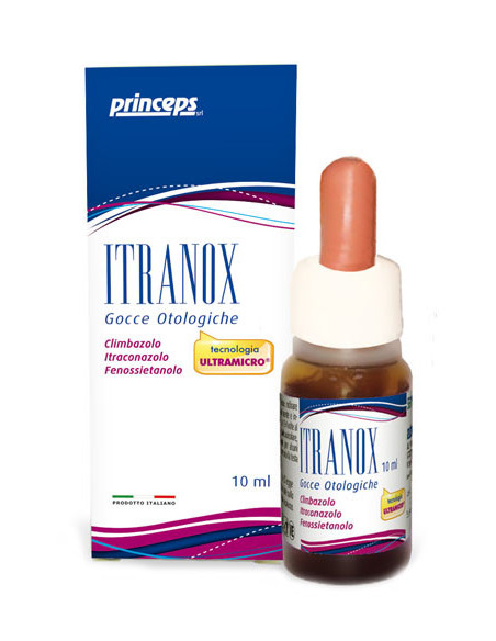 Itranox gocce otologiche 10ml