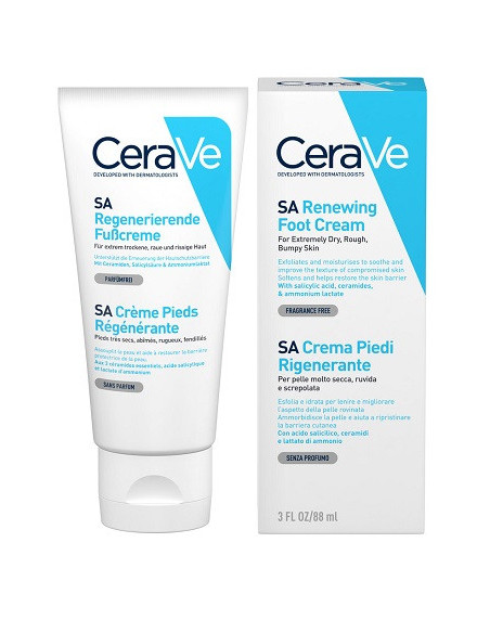 Cerave crema piedi rigenerante 88ml