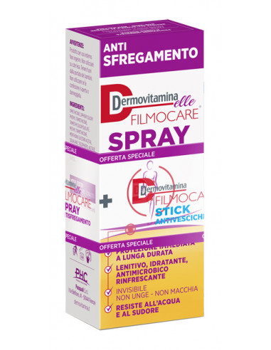 Dermovitamina filmocare elle spray antisfregamento per esigenze femminili di protezione della pelle 30ml