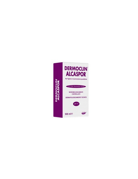 Dermoclin alcaspor detergente intimo 500ml