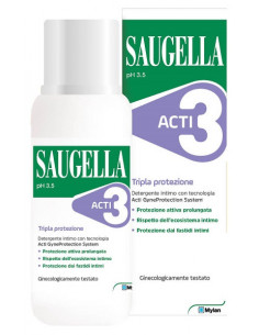 Saugella acti3 detergente intimo 250ml
