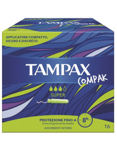 Tampax compak super 16pz