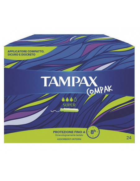 Tampax compak super 24pz