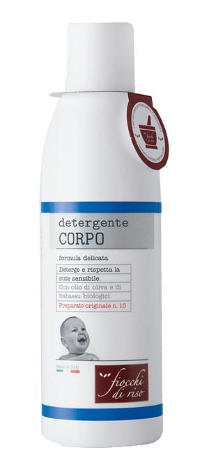 Detergente corpo fiocchi di riso