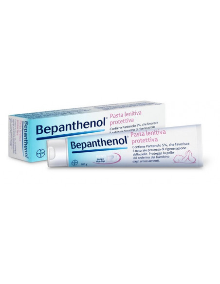 Bepanthenol pasta lenitiva protettiva per cambio pannolino 100g