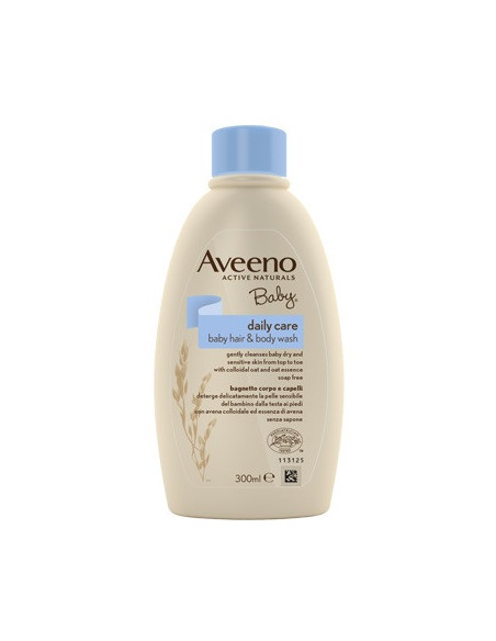 Aveeno baby bagnetto corpo e capelli 300ml