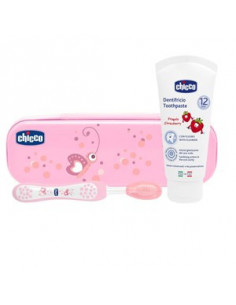 Ch set dentale rosa fluoro