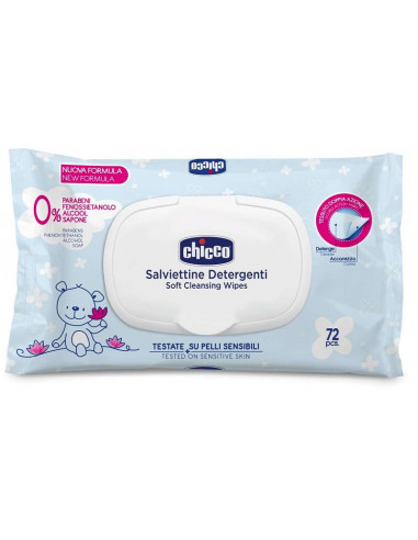CHICCO SALVIETTINE DETERGENTI 72 PEZZI