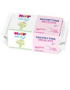 Hipp salviettine delicate bipack 2x56pezzi