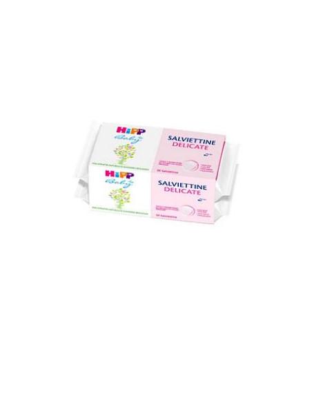 Hipp salviettine delicate bipack 2x56pezzi