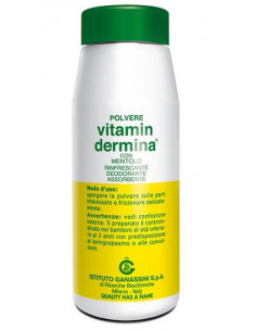 Vitamin dermina polvere con mentolo 100g