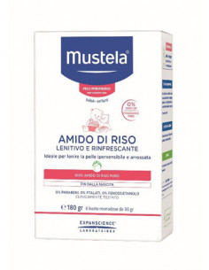 Mustela amido di riso 180g