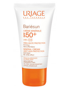 Uriage bariesun spf50+creme minerale pelli sensibili 100ml