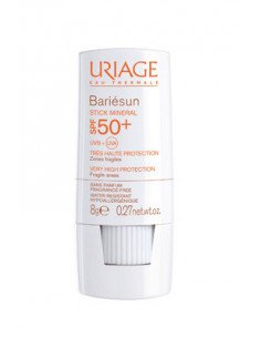 Uriage bariesun spf50+ stick mineral zone sensibili 8g