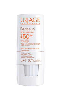 Uriage bariesun spf50+ stick mineral zone sensibili 8g