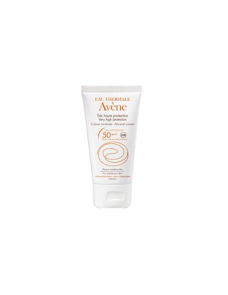 Avene crema solare per pelli intolleranti spf50+ 50ml