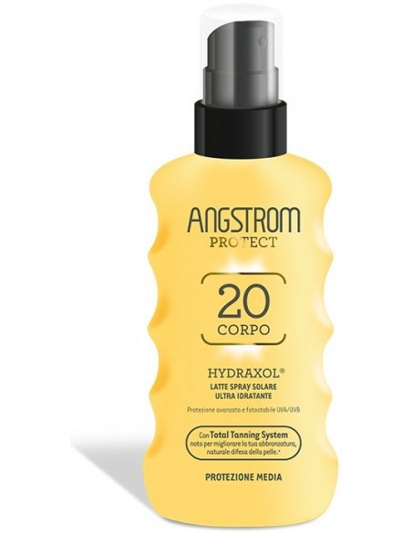Angstrom protezione latte spray spf20 ultra idratante 175ml