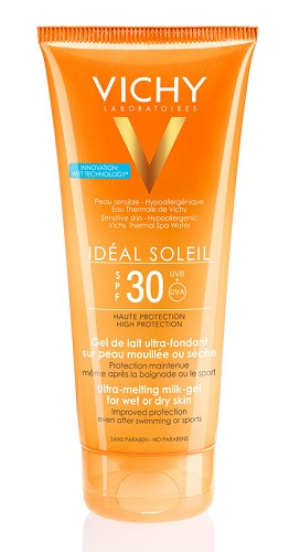 Image of Gel latte vichy ideal soleil spf30 cod085