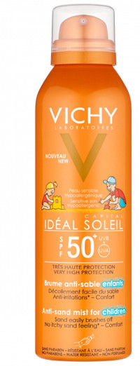 Image of Vichy ideal soleil bambini spray anti-sabbia 50+ 200ml cod085