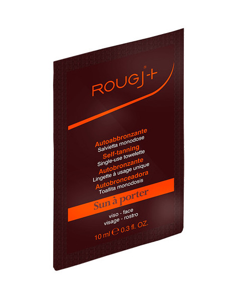 Rougj salviette autoabbronzanti monouso viso