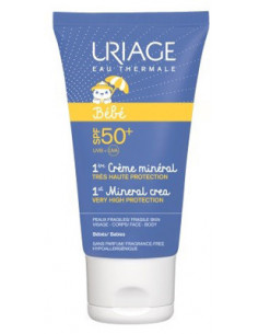 Uriage premiere creme minerale spf50+ viso bimbi 50ml