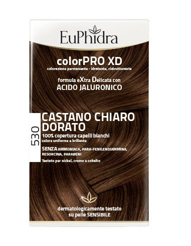 Euphidra colorpro xd 530 castano chiaro dorato 50ml