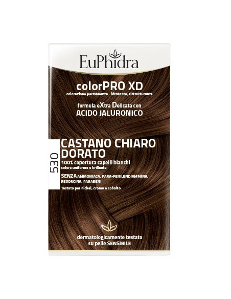 Euphidra colorpro xd 530 castano chiaro dorato 50ml