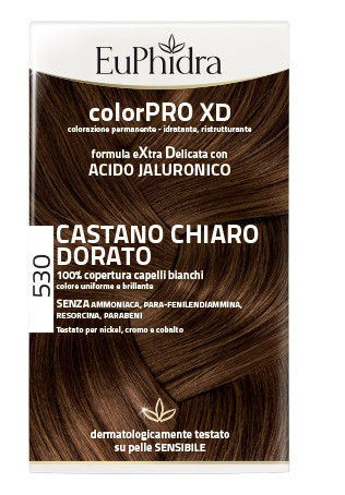 Euphidra colorpro xd 530 castano chiaro dorato 50ml