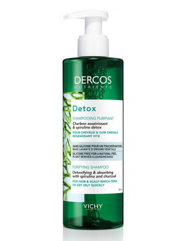 Vichy dercos nutrients shampoo detox purificante 250ml
