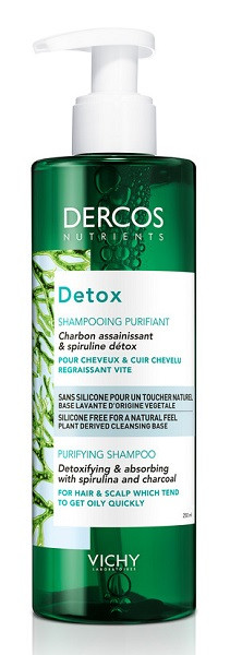 Vichy dercos nutrients shampoo detox purificante 250ml