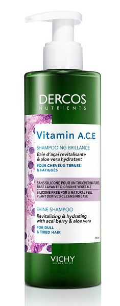 Vichy dercos nutrients vitamin a.c.e. shampoo illuminante 250ml