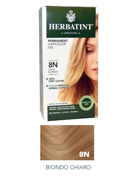 Herbatint 8n biondo chiaro 150ml