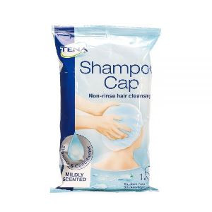 Tena shampoo cap cuffia umidificata