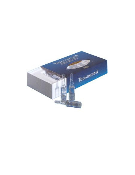 Tricostimolina trattamento capelli rinforzante 12 fiale 7ml