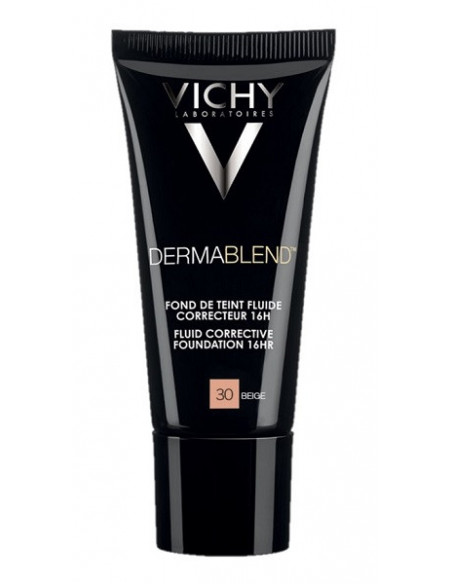 Vichy dermablend fondotinta correttore fluido 30 beige 30ml