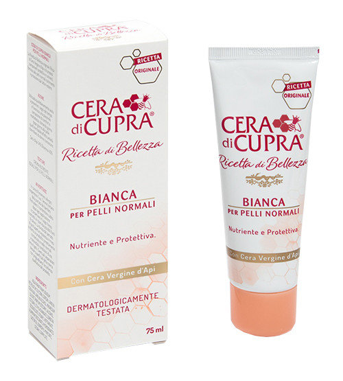 Cera di Cupra Crema Bianca per pelli normali in tubo 75ml