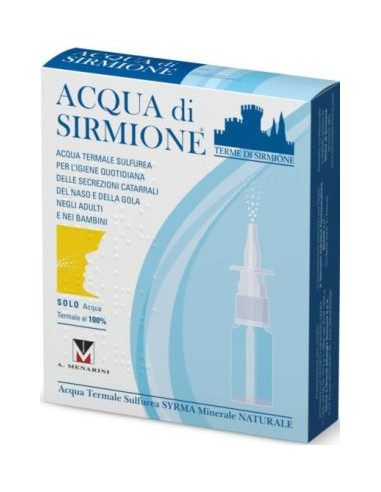 Acqua sirmione spray nasale 15ml 6 flaconi