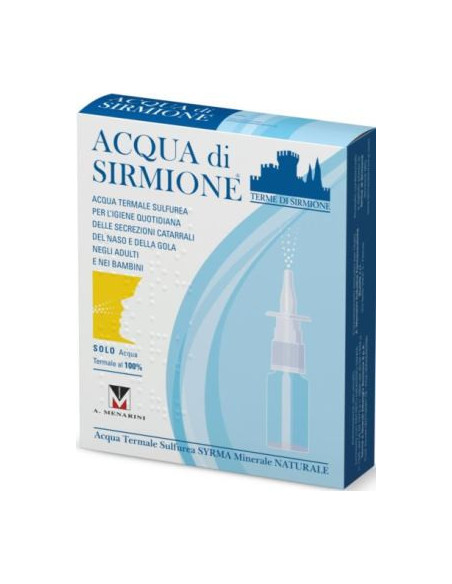 Acqua sirmione spray nasale 15ml 6 flaconi