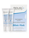 Rougj+ bifasic-mask trattamento pulizia viso 30ml 2 pezzi
