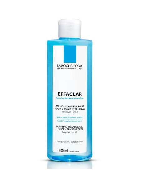 La roche-posay effaclar gel mousse purificante 400ml
