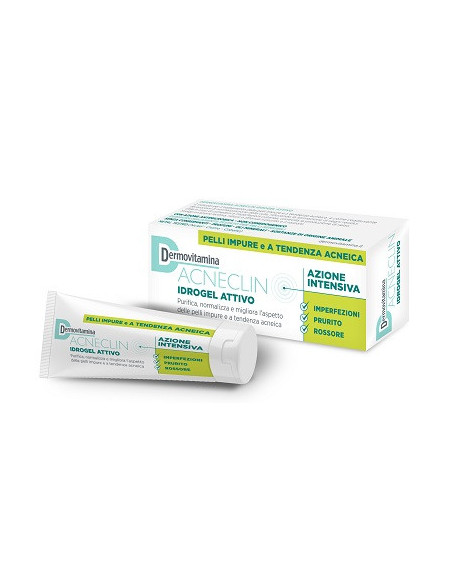 Dermovitamina acneclin idrogel trattamento acne 40ml